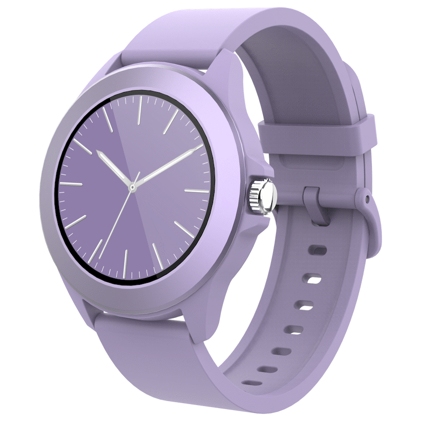 Volkano Splash Series Round Smartwatch - Purple