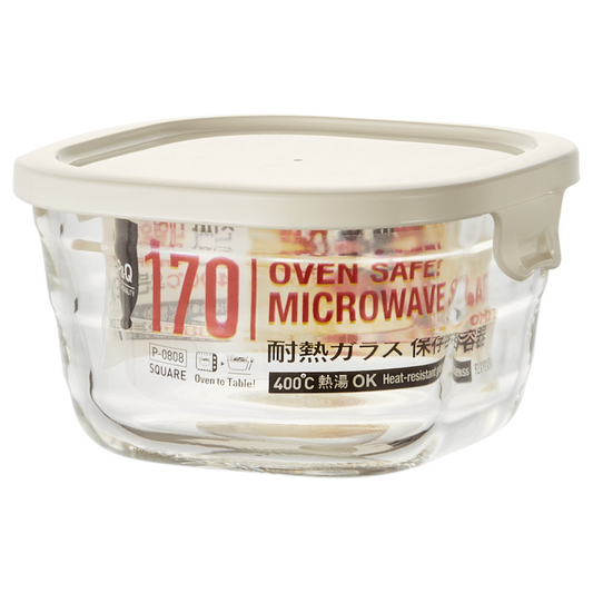 P-0808 - SGL Easy Seal Glass square 170ml