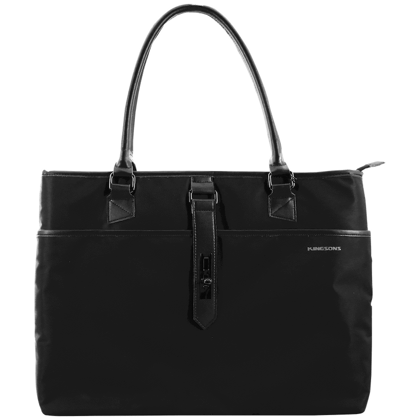 Kingsons Bella 15.6" Laptop Shoulder Bag - Black