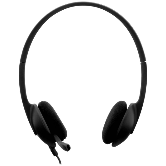 H340 USB Computer Headset - Black