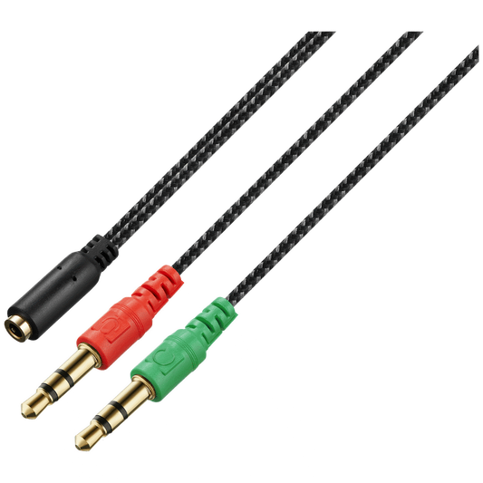 Volkano Unity Series AUX Splitter 4-Pole Socket to 2 AUX