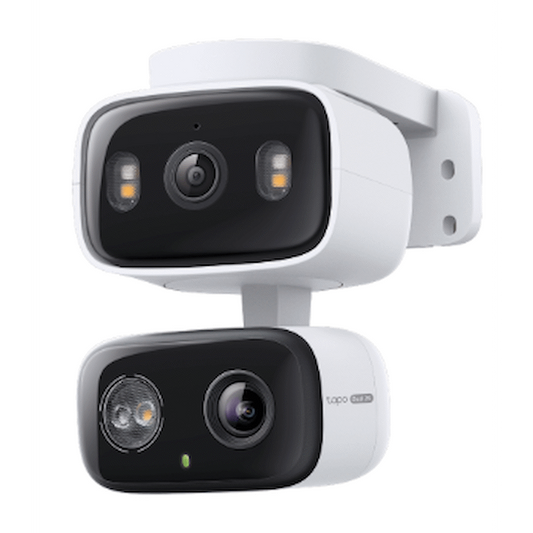 Indoor/Outdoor Dual Lens Pan/Tilt Security Camera
