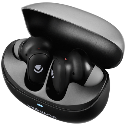 Volkano Sugar-Cube Active Noise Cancelling True Wireless Earphones - Black