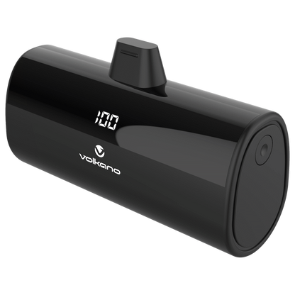 Volkano Relief Pro Power Bank - 5000mah Type-C Direct Plug-in
