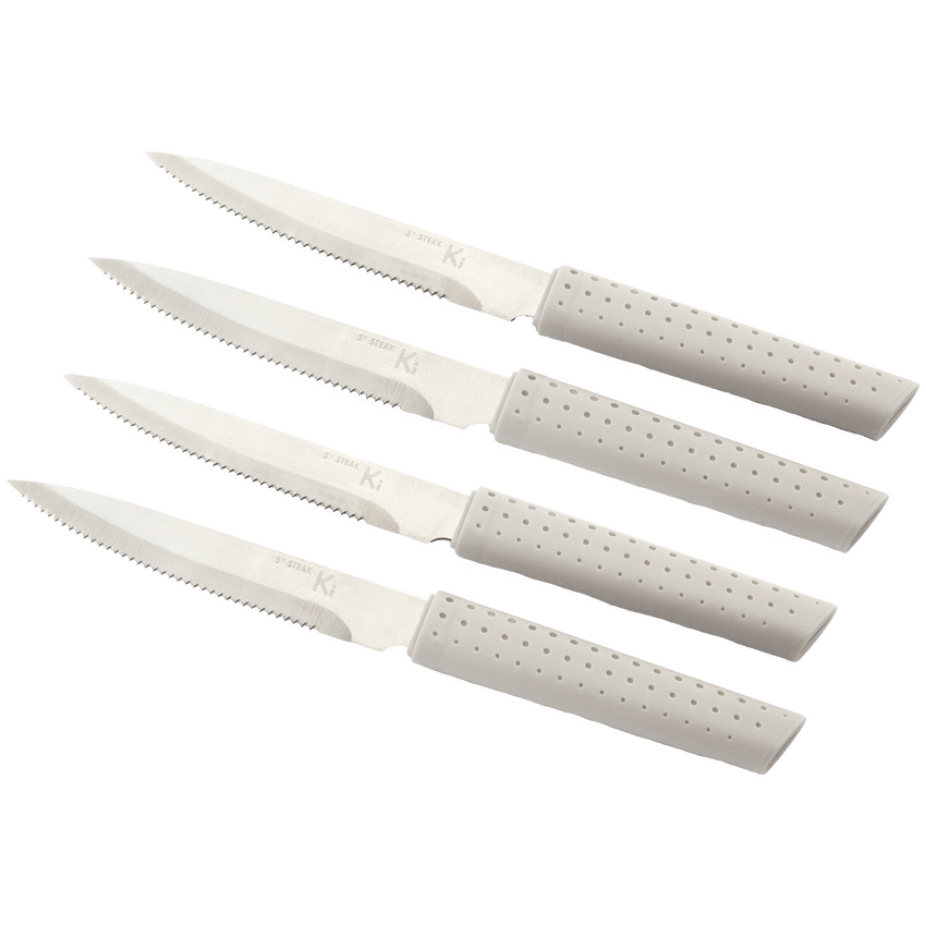 Kitchen Inspire 4pce Steak Knife Set ( Order in Qty of 6)