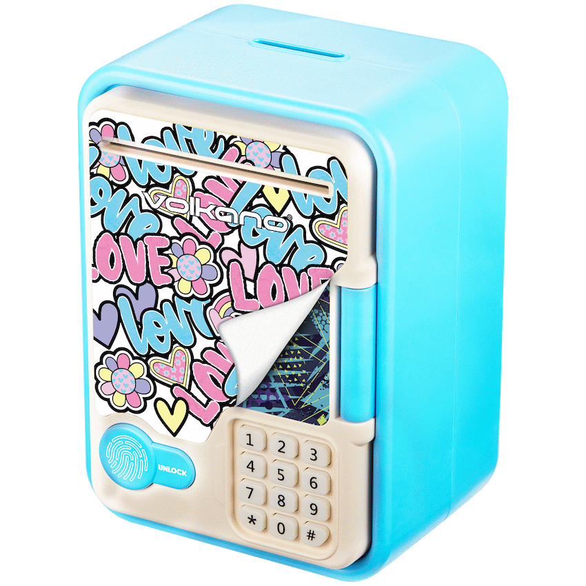 Volkano Money Vault - Blue