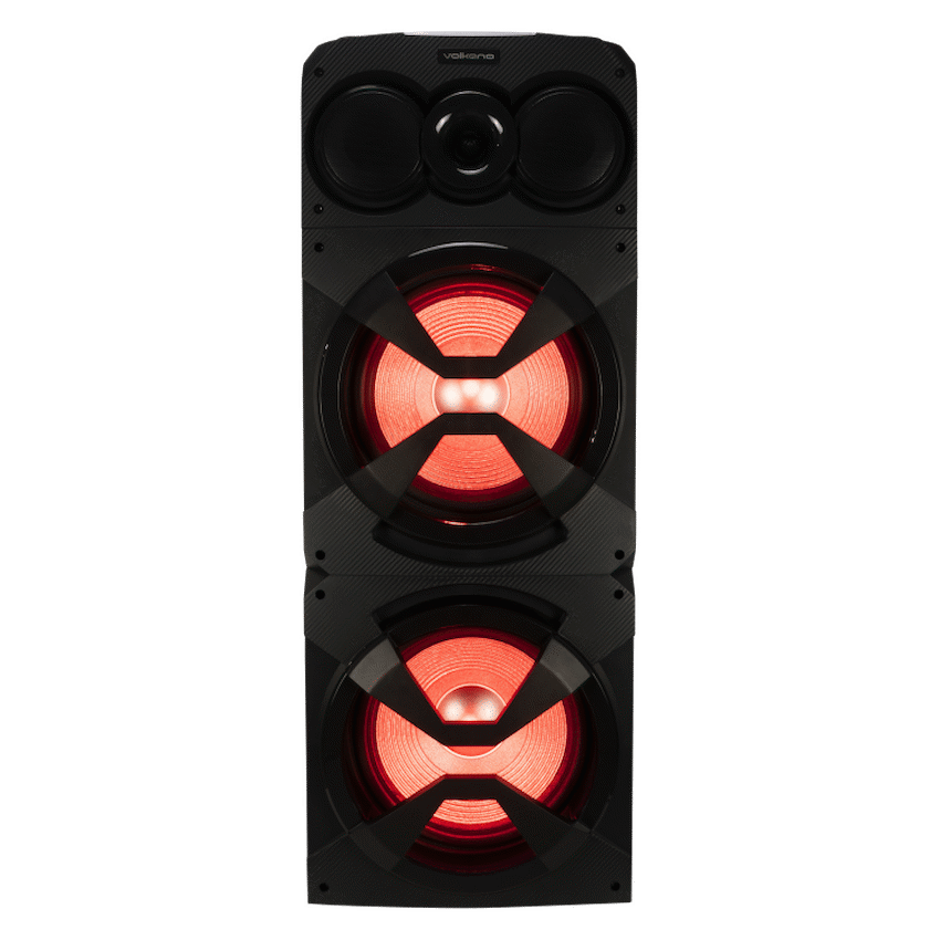 Volkano Griffin Series Dual 12" Party Speaker - Black