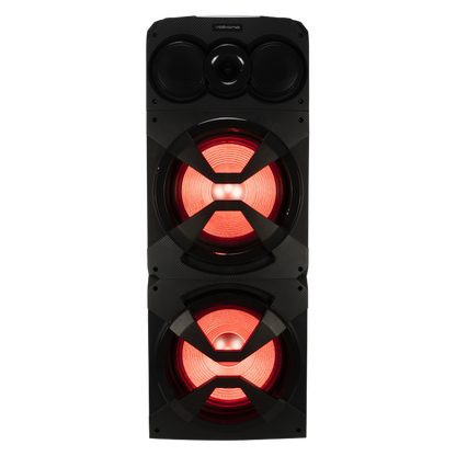 Volkano Griffin Series Dual 12" Party Speaker - Black