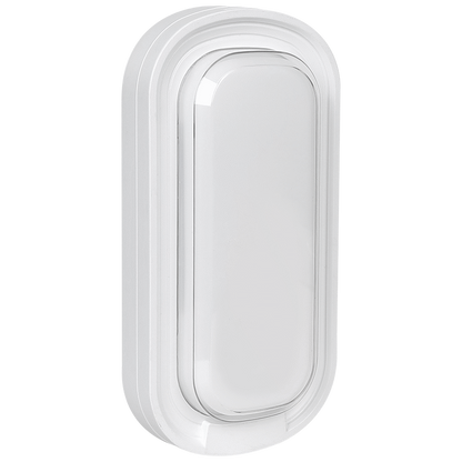 Ellies Ellipse Series AC 24W Capsule LED Bulkhead - PC - WT