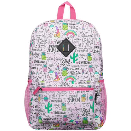 Quest Unicorn Weekend 4-Piece BTS Backpack Combo - Pink