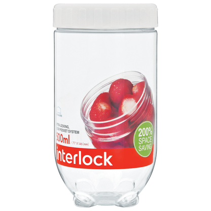 LocknLock Interlock container 500ml wt ( Order in Qty of 6)