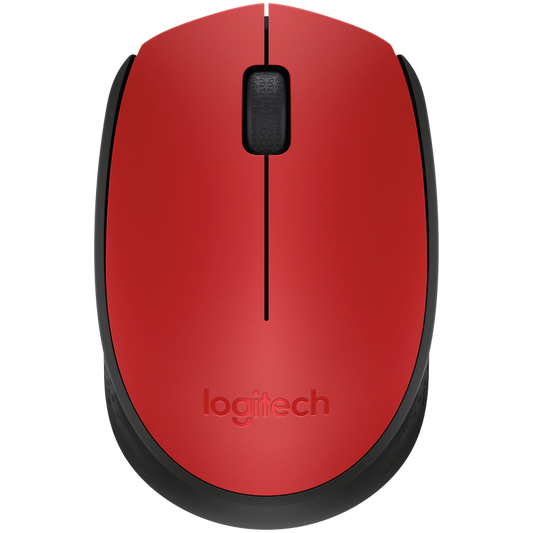 Logitech(R) M171 Wireless Mouse - RED
