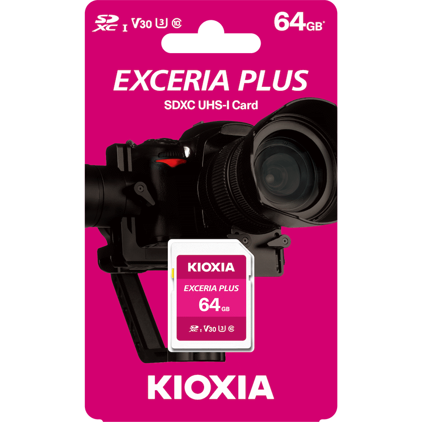 Kioxia N303 Exceria Plus SD 64gb CL10