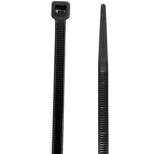 Ellies Cable Tie 4.8mm X 300mm - 20 PACK SIZE - BK