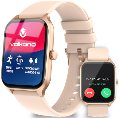 Volkano Life Series Smart Watches - Gold