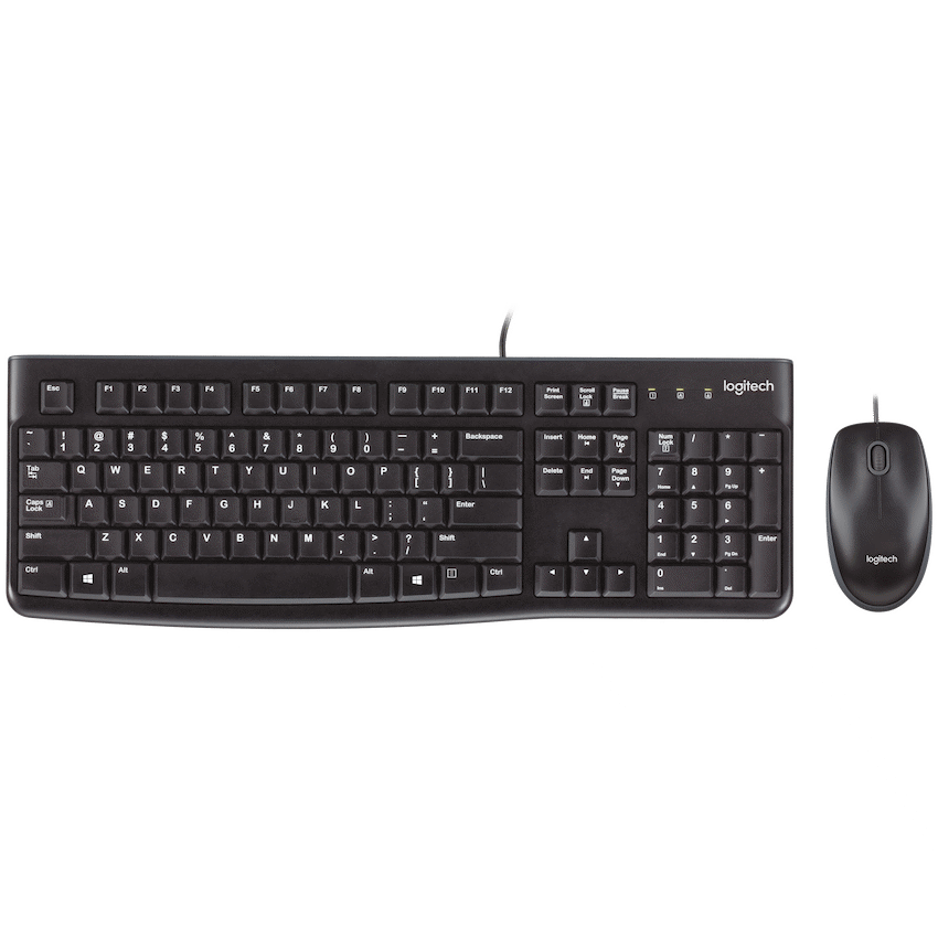Logitech(R) MK120 Corded Combo - USB
