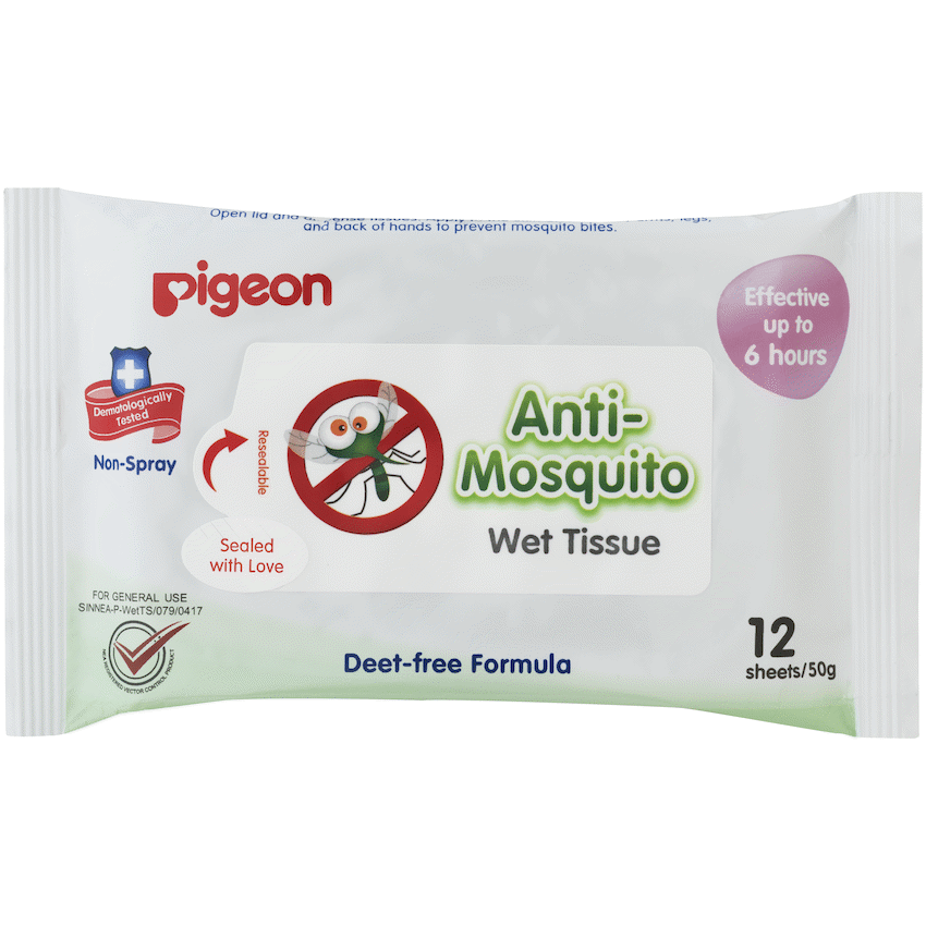 Pigeon - Anti-Mosquito Wipe 12P/PK