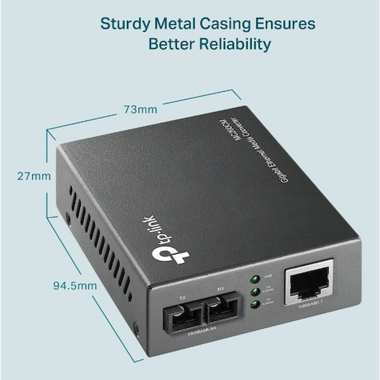TP-Link Omada MC200CM Gigabit Multi-Mode Media Converter