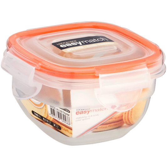 LocknLock Easy Match square 100ml ( Order in Qty of 4)