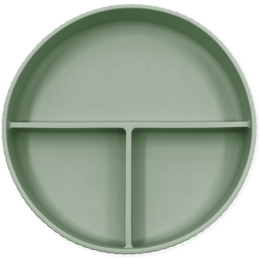 Echo Baby Silicone Suction Plate - Sage