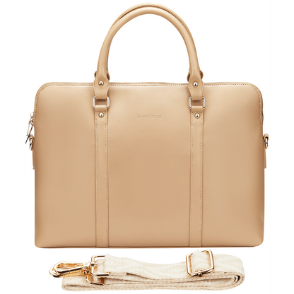 Supanova Azura Ladies 15.6" Laptop Tote Bag Taupe