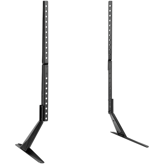 Volkano Steel series Universal Tabletop TV stand for 23" - 75" TVs.