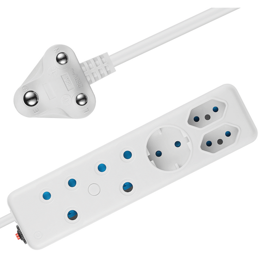 Ellies 5-Way Multiplug - 0.5m