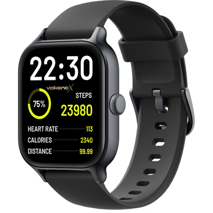 VolkanoX Kronis Series GPS Smartwatch - Black
