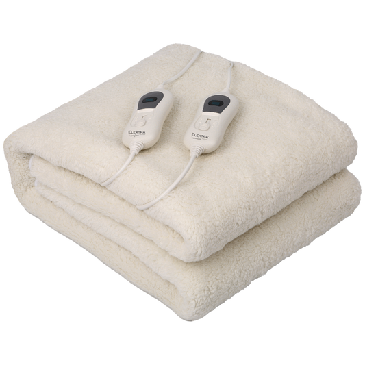 Elektra Comfort Electric Blanket - King - Fur