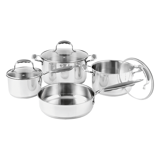 Legend Classic Chef 7pce st/st cookware ( Order in Qty of 1)