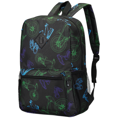 Quest Neon Sneakers 4-Piece Backpack Combo - Black
