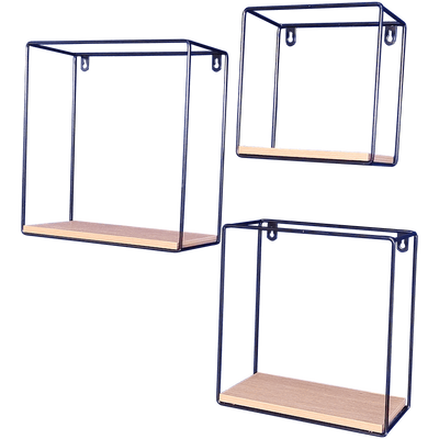 Everfurn Sarah Wall Shelves - Set of 3