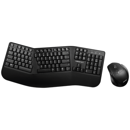 VolkanoX Ergo Series Egonomical Mouse and Keyboard Combo