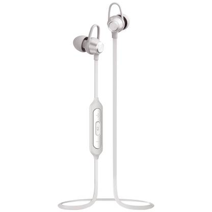 Volkano Rush 2.0 Bluetooth Earphones with Carry Case - Silver