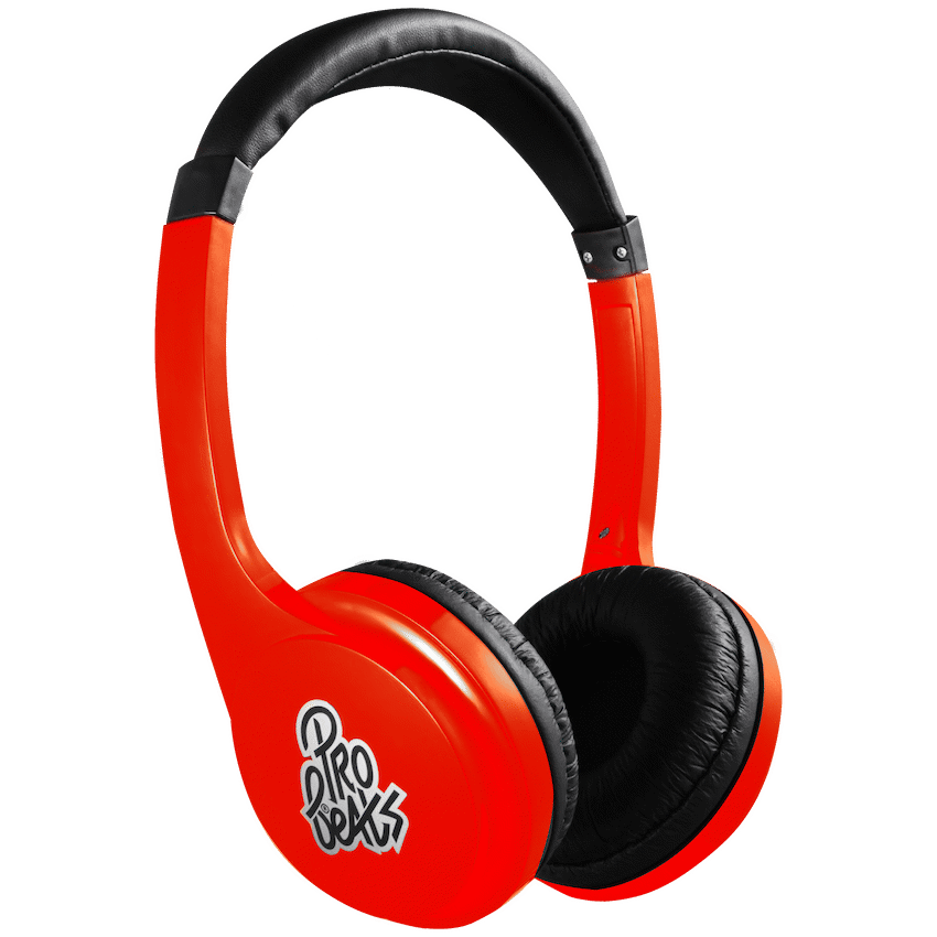 Pro Bass Elevate series Auxiliary Headphone- Red