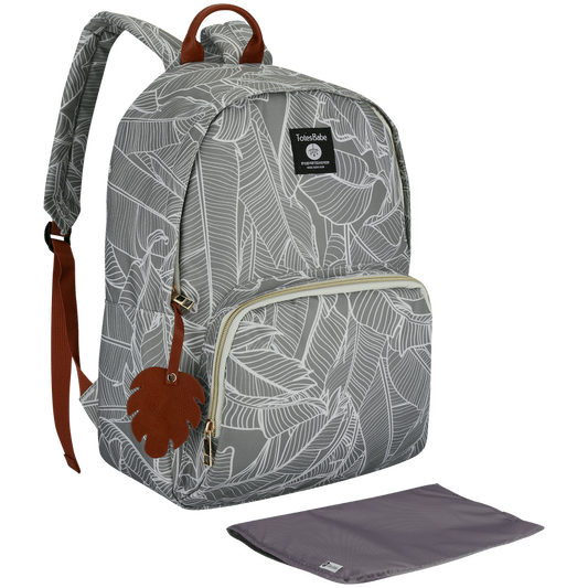 Totes Babe Selva Diaper Backpack Botanical Sage