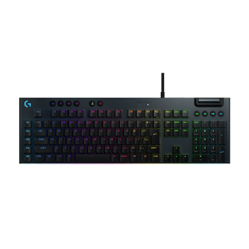 Logitech(R) G915 X Low-Profile Tactile Switch Wired Gaming Keyboard - Black