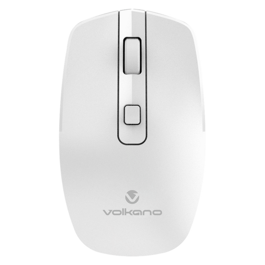 Volkano Granite Series Rechargeable Wireless Mouse - White