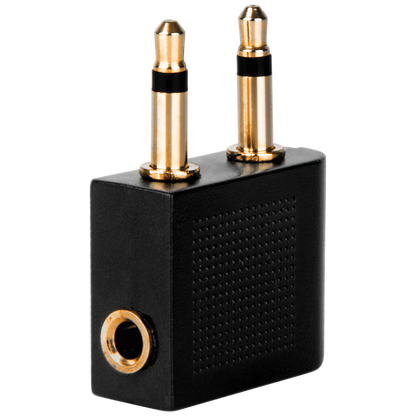 Volkano Aero Series Aux Stereo Adapter - Black