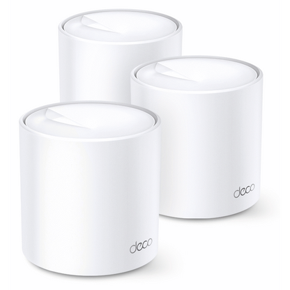 TP-Link Deco X60 (3-Pack) AX5400 Whole-Home Mesh Wi-Fi 6 System (Tri-Band)