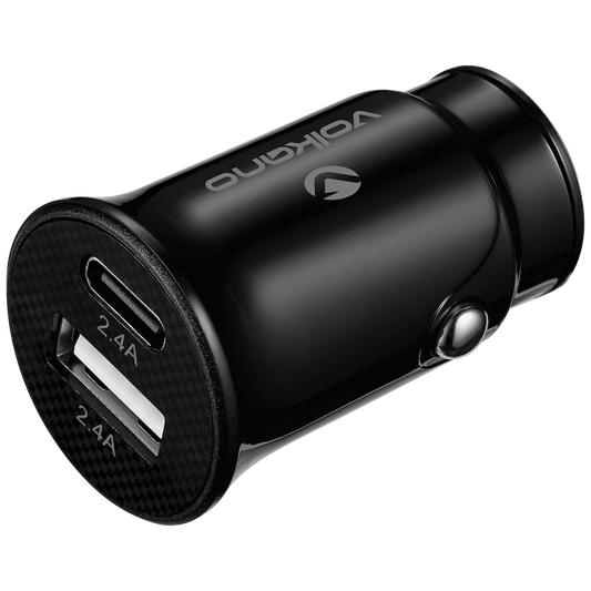 Volkano On the Go USB Plus Type-C Car Charger