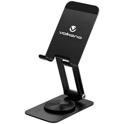 Volkano Ascend Series 360deg Rotating Phone Stand - Black