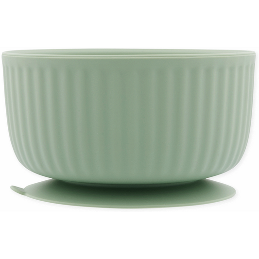 Echo Baby Silicone Suction Bowl - Sage
