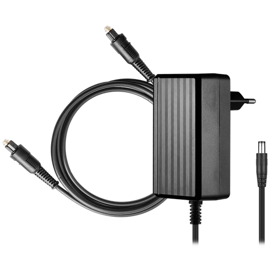 Volkano Power Supply and 3m Toslink Cable Bundle
