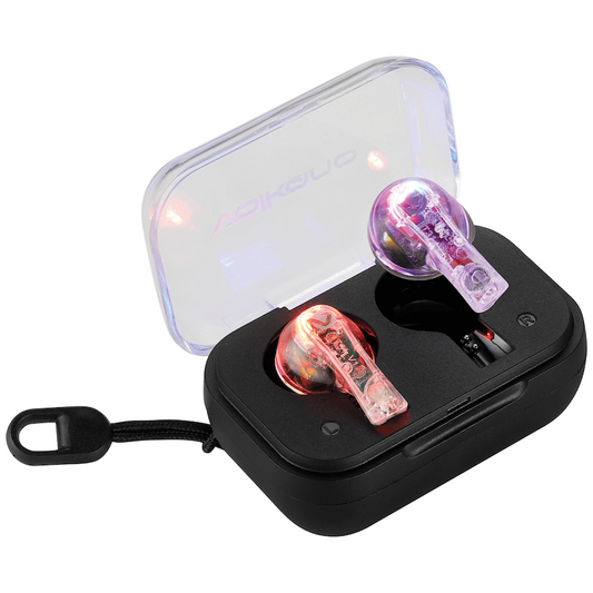Volkano Equinox Series True Wireless Earphones - Clear