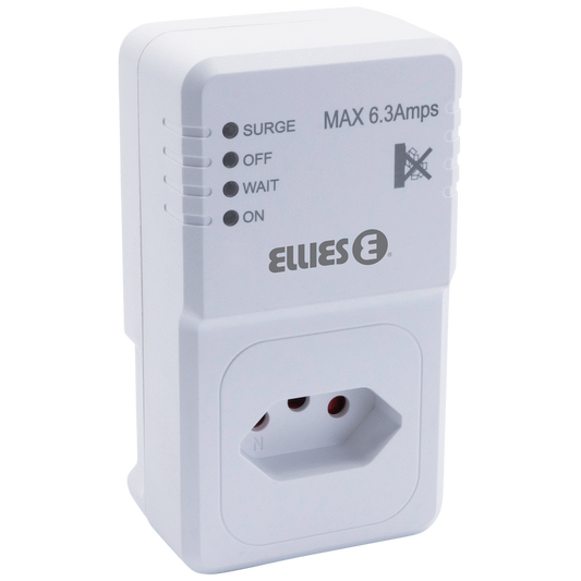 Ellies - 1-Way TV Surge Adaptor with SANS 164-2