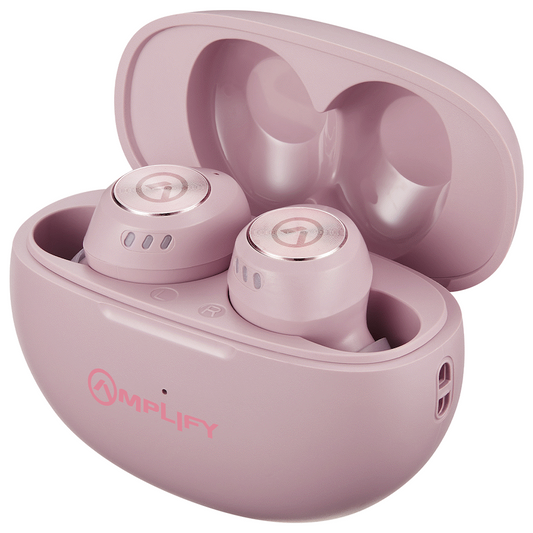Amplify Zodiac Series TWS Earphones with Charging Case - Pink