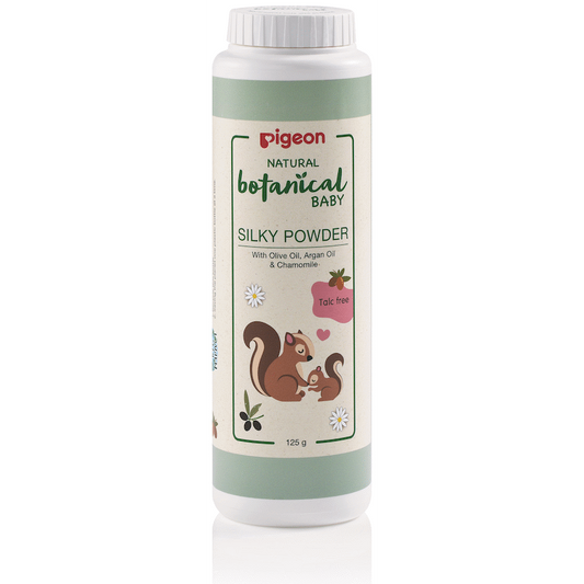 PIGEON NATURAL BOTANICAL BABY SILKY POWDER 125G