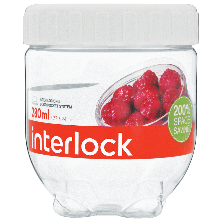 LocknLock Interlock container 280ml wt ( Order in Qty of 8)