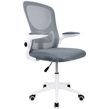 Everfurn Ella Mid Back Office Chair - Grey
